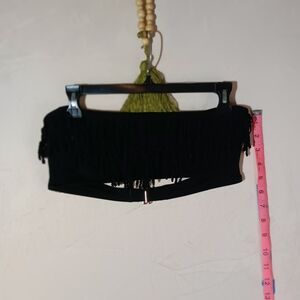 Victoria's Secret 🐦‍🔥 Black Fringe Bandeau